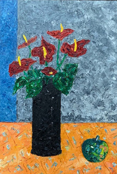 "Anturium" © Bernard Peltier - 2025. Tout droit de reproduction interdit sans l'autorisation de l'artiste.