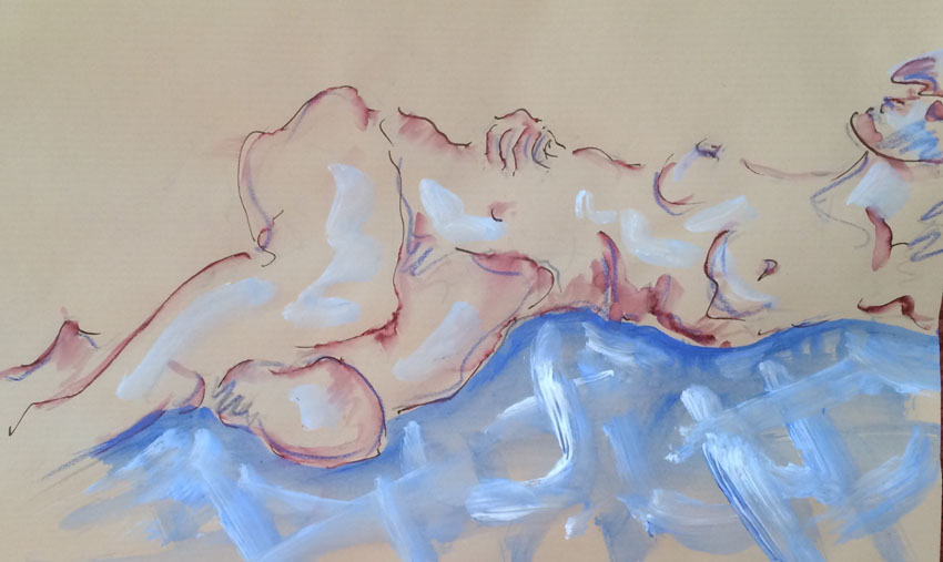 "Nude" © Bernard Peltier - 2025. Reproduction forbidden without the explicit permission of the artist.