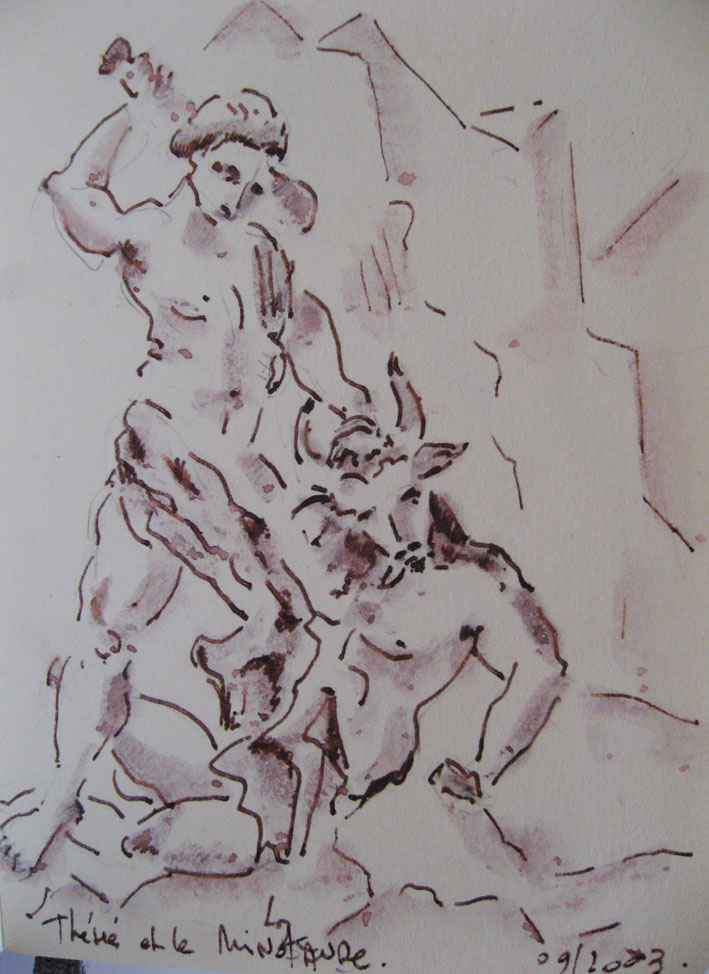 "Minautore" © Bernard Peltier - 2025. Tout droit de reproduction interdit sans l'autorisation de l'artiste.