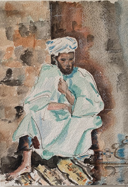 "Mohamed" © Bernard Peltier - 2025. Tout droit de reproduction interdit sans l'autorisation de l'artiste.