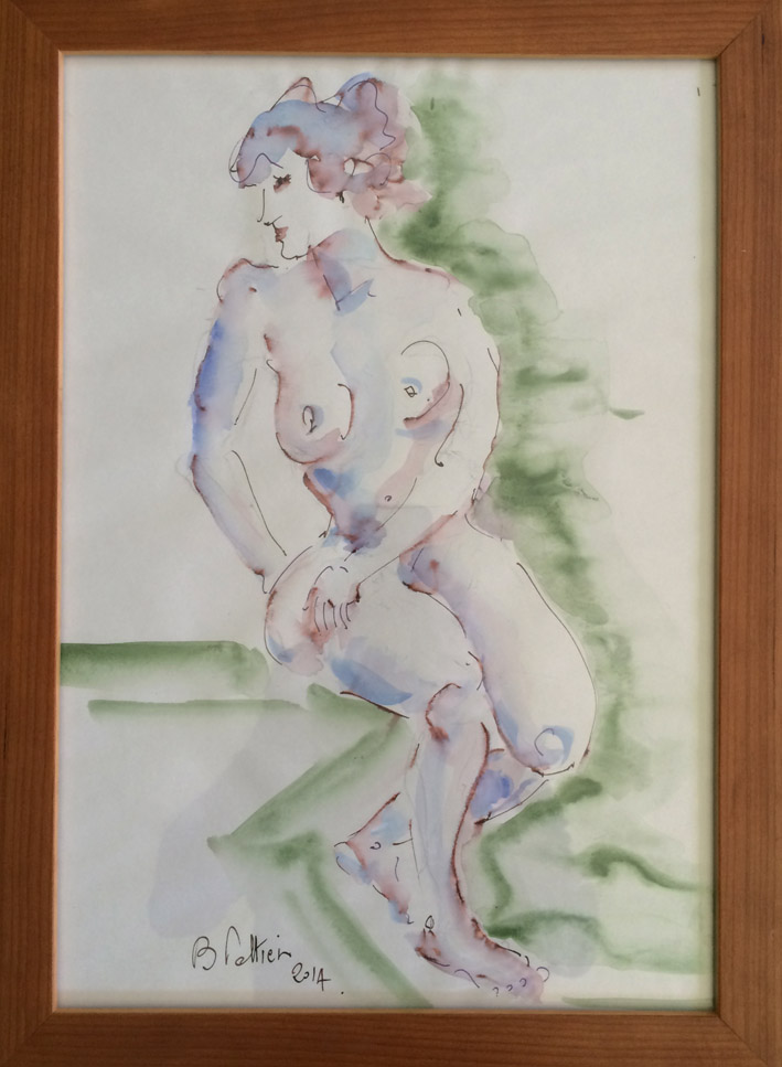 "Nude" © Bernard Peltier - 2025. Reproduction forbidden without the explicit permission of the artist.