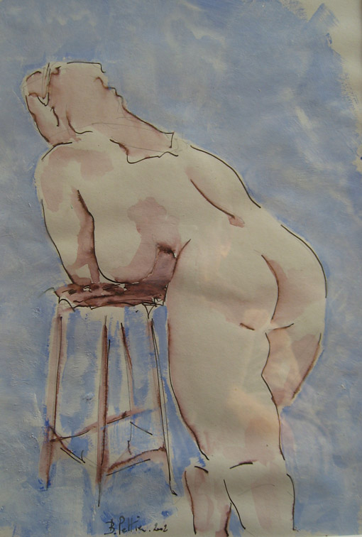 "nu 52" © Bernard Peltier - 2025. Tout droit de reproduction interdit sans l'autorisation de l'artiste.