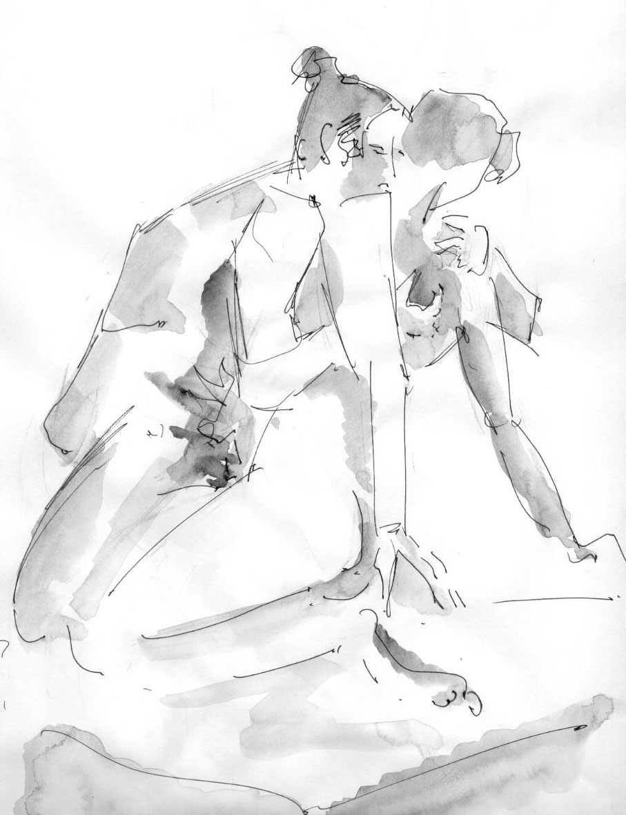 "Nude 6" © Bernard Peltier - 2025. Reproduction forbidden without the explicit permission of the artist.