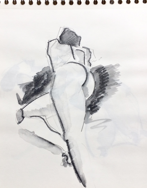 "Nu" © Bernard Peltier - 2025. Tout droit de reproduction interdit sans l'autorisation de l'artiste.