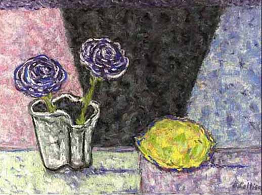 "Vase & Citron" © Bernard Peltier - 2025. Tout droit de reproduction interdit sans l'autorisation de l'artiste.