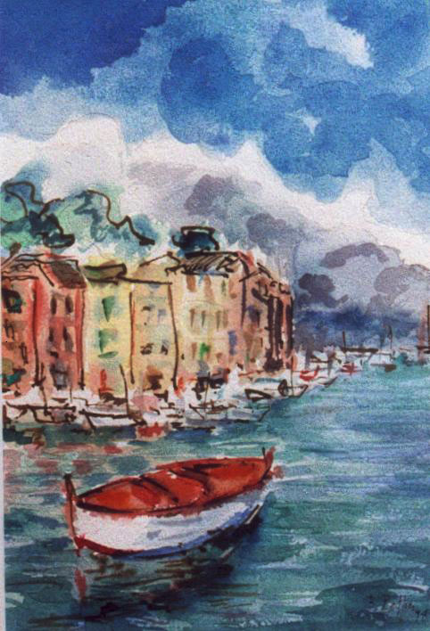 "Portovenere" © Bernard Peltier - 2025. Tout droit de reproduction interdit sans l'autorisation de l'artiste.