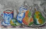 "3 poires" © Bernard Peltier - 2025. Tout droit de reproduction interdit sans l'autorisation de l'artiste.