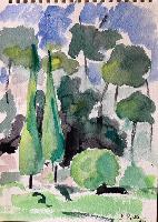 "Arbres" © Bernard Peltier - 2025. Tout droit de reproduction interdit sans l'autorisation de l'artiste.