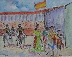"Corrida Sud amricaine" © Bernard Peltier - 2025. Tout droit de reproduction interdit sans l'autorisation de l'artiste.