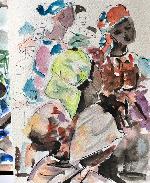 "Femme africaine" © Bernard Peltier - 2025. Tout droit de reproduction interdit sans l'autorisation de l'artiste.