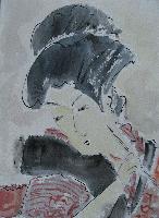 "Geisha" © Bernard Peltier - 2025. Tout droit de reproduction interdit sans l'autorisation de l'artiste.
