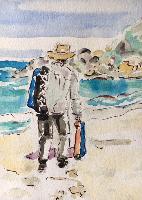 "Pcheur" © Bernard Peltier - 2025. Tout droit de reproduction interdit sans l'autorisation de l'artiste.