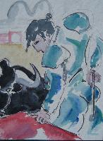 "Matador" © Bernard Peltier - 2025. Tout droit de reproduction interdit sans l'autorisation de l'artiste.