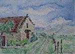 "Dans les vignes" © Bernard Peltier - 2025. Tout droit de reproduction interdit sans l'autorisation de l'artiste.